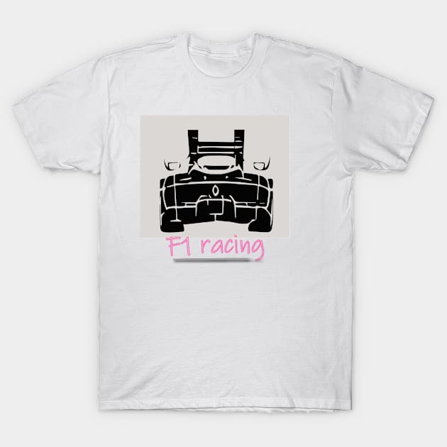 F1 Racing T-Shirt by TriForceDesign